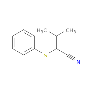 Butanenitrile, 3-methyl-2-(phenylthio)-