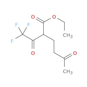 Hexanoic acid, 5-oxo-2-(trifluoroacetyl)-, ethyl ester