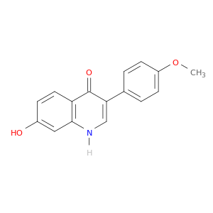 4(1H)-Quinolinone, 7-hydroxy-3-(4-methoxyphenyl)-