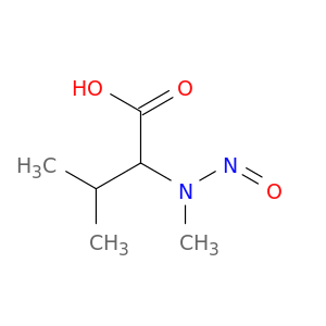 3-methyl-2-[methyl(nitroso)amino]butanoic acid