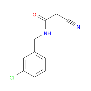 N-[(3-chlorophenyl)methyl]-2-cyanoacetamide