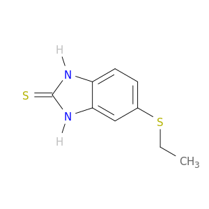 2H-Benzimidazole-2-thione, 5-(ethylthio)-1,3-dihydro-