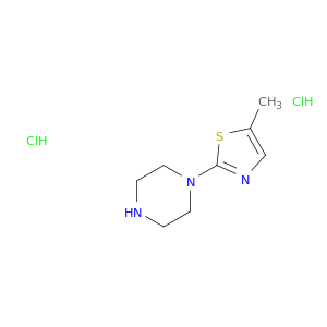 1-(5-methyl-1,3-thiazol-2-yl)piperazine dihydrochloride