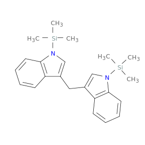 1H-Indole, 3,3'-methylenebis[1-(trimethylsilyl)-