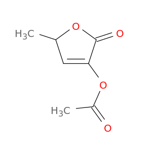 2(5H)-Furanone, 3-(acetyloxy)-5-methyl-