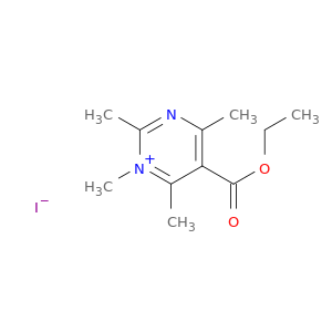 Pyrimidinium, 5-(ethoxycarbonyl)-1,2,4,6-tetramethyl-, iodide