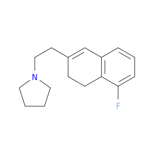 Pyrrolidine, 1-[2-(5-fluoro-3,4-dihydro-2-naphthalenyl)ethyl]-