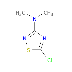 5-氯-N,N-二甲基-1,2,4-噻二唑-3-胺