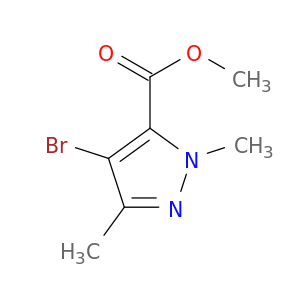 4-溴-1,3-二甲基-1H-吡唑-5-羧酸甲酯