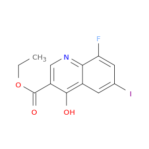 8-氟-4-羟基-6-碘喹啉-3-羧酸乙酯