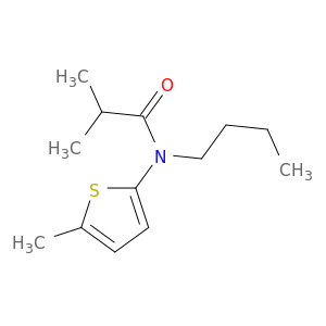 Propanamide, N-butyl-2-methyl-N-(5-methyl-2-thienyl)-