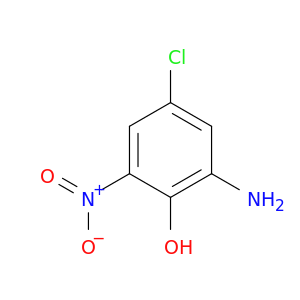 2-氨基-4-氯-6-硝基苯酚