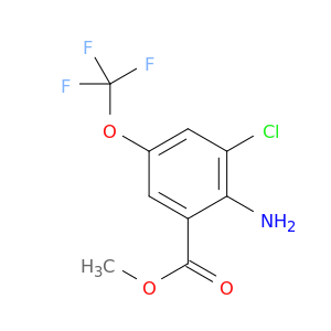 2-氨基-3-氯-5-三氟甲氧基苯甲酸甲酯