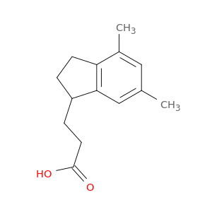 1H-Indene-1-propanoic acid, 2,3-dihydro-4,6-dimethyl-