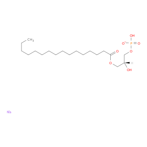 (2R)-2-羟基-3-(膦酰氧基)丙基十六烷酸酯钠盐