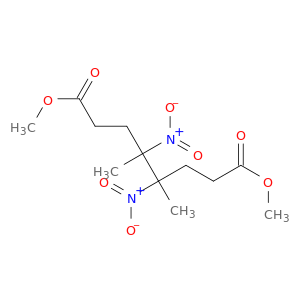 Octanedioic acid, 4,5-dimethyl-4,5-dinitro-, dimethyl ester