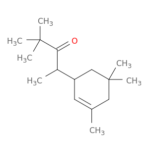3-Pentanone, 2,2-dimethyl-4-(3,5,5-trimethyl-2-cyclohexen-1-yl)-