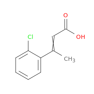 3-(2-Chlorophenyl)but-2-enoic Acid