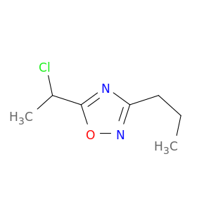 5-(1-Chloroethyl)-3-propyl-1,2,4-oxadiazole