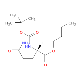 butyl (2S)-2-{[(tert-butoxy)carbonyl]amino}-4-carbamoylbutanoate