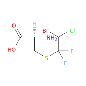 L-Cysteine,S-(2-bromo-2-chloro-1,1-difluoroethyl)-