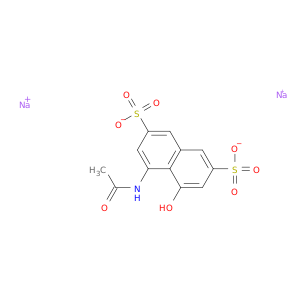 disodium 4-acetamido-5-hydroxynaphthalene-2,7-disulfonate