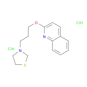 2-[3-(1,3-thiazolidin-3-yl)propoxy]quinoline dihydrochloride