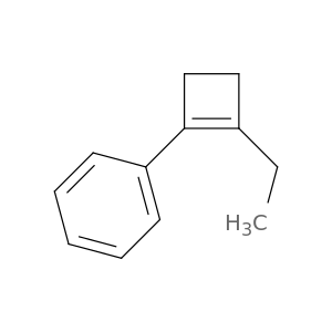 Benzene, (2-ethyl-1-cyclobuten-1-yl)-