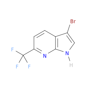 3-溴-6-(三氟甲基)-1H-Pyrrolo[2,3-B]吡啶