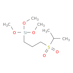 Silane, trimethoxy[3-[(1-methylethyl)sulfonyl]propyl]-