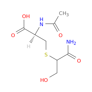 L-Cysteine, N-acetyl-S-[2-amino-1-(hydroxymethyl)-2-oxoethyl]-