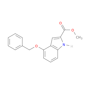 4-苄氧基-1H-吲哚-2-羧酸甲酯