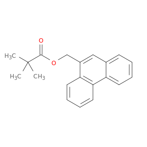 Propanoic acid, 2,2-dimethyl-, 9-phenanthrenylmethyl ester
