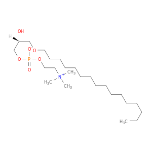(2r)-3-(hexadecyloxy)-2-hydroxypropyl 2-(trimethylammonio)ethyl phosphate