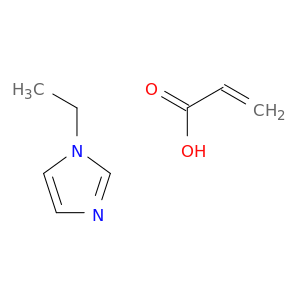 2-Propenoic acid, compd. with 1-ethyl-1H-imidazole (1:1)