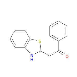 Ethanone, 2-(2,3-dihydro-2-benzothiazolyl)-1-phenyl-