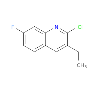 2-Chloro-3-ethyl-7-fluoroquinoline