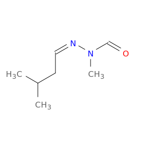 Hydrazinecarboxaldehyde, methyl(3-methylbutylidene)-, (Z)-