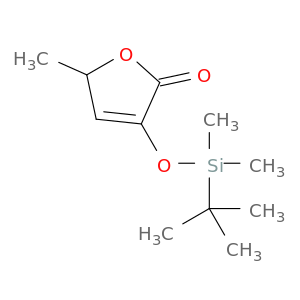 2(5H)-Furanone, 3-[[(1,1-dimethylethyl)dimethylsilyl]oxy]-5-methyl-