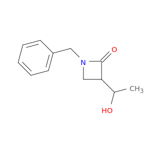2-Azetidinone,3-(1-hydroxyethyl)-1-(phenylmethyl)-, (R*,S*)- (9CI)