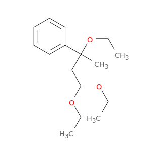 Benzene, (1,3,3-triethoxy-1-methylpropyl)-