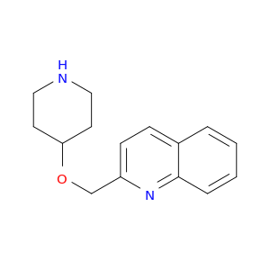 Quinoline, 2-[(4-piperidinyloxy)methyl]-
