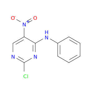 4-Pyrimidinamine, 2-chloro-5-nitro-N-phenyl-