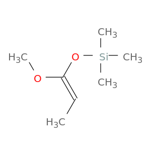 Silane, [[(1E)-1-methoxy-1-propenyl]oxy]trimethyl-