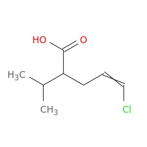 4-Pentenoic acid, 5-chloro-2-(1-methylethyl)-