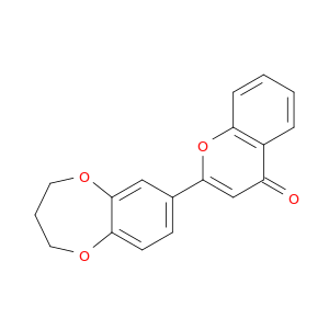 4H-1-Benzopyran-4-one, 2-(3,4-dihydro-2H-1,5-benzodioxepin-7-yl)-