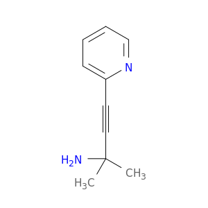 3-Butyn-2-amine, 2-methyl-4-(2-pyridinyl)-