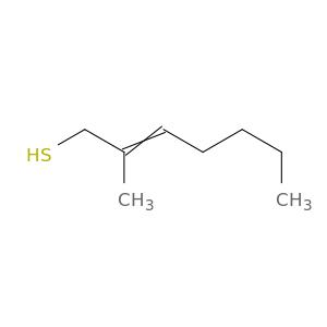 2-Heptene-1-thiol, 2-methyl-