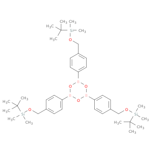 BOROXIN, 2,4,6-TRIS[4-[[[(1,1-DIMETHYLETHYL)DIMETHYLSILYL]OXY]METHYL]PHENYL]-