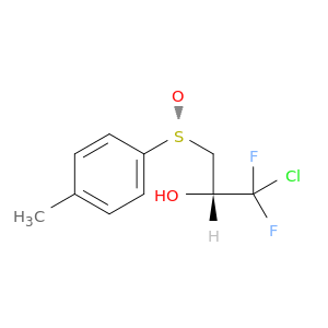 2-Propanol, 1-chloro-1,1-difluoro-3-[(R)-(4-methylphenyl)sulfinyl]-, (2R)-